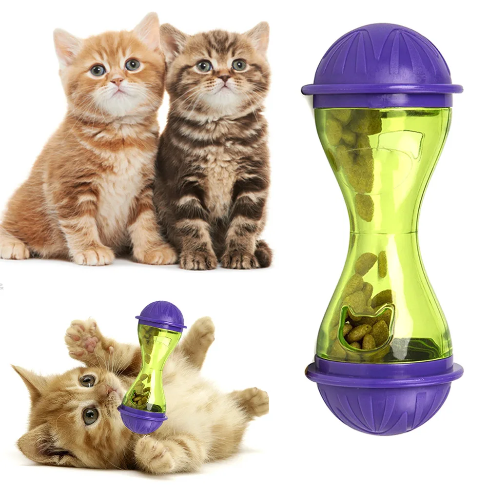 

Dog Feeder Plastic Funny Pet Food Dispenser Treat Ball Puppy Leakage Food Toy SEC88