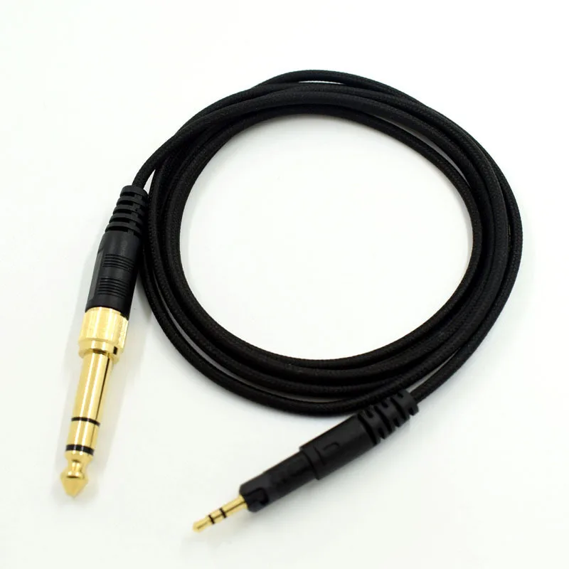 Подходит для Sennheiser HD518 HD598 HD595 ATH-M50X M40 бескислородный медный плетеный кабель