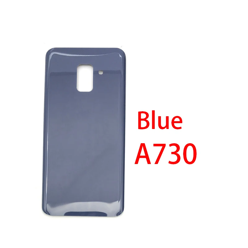 Задняя крышка из стекла для Samsung Galaxy A8 Plus + 2018 A730 A730F A530 A530F задняя батарейного