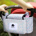 Органайзер для детской коляски, водонепроницаемая вместительная сумка для подгузников, крючок, дорожная сумка для мам