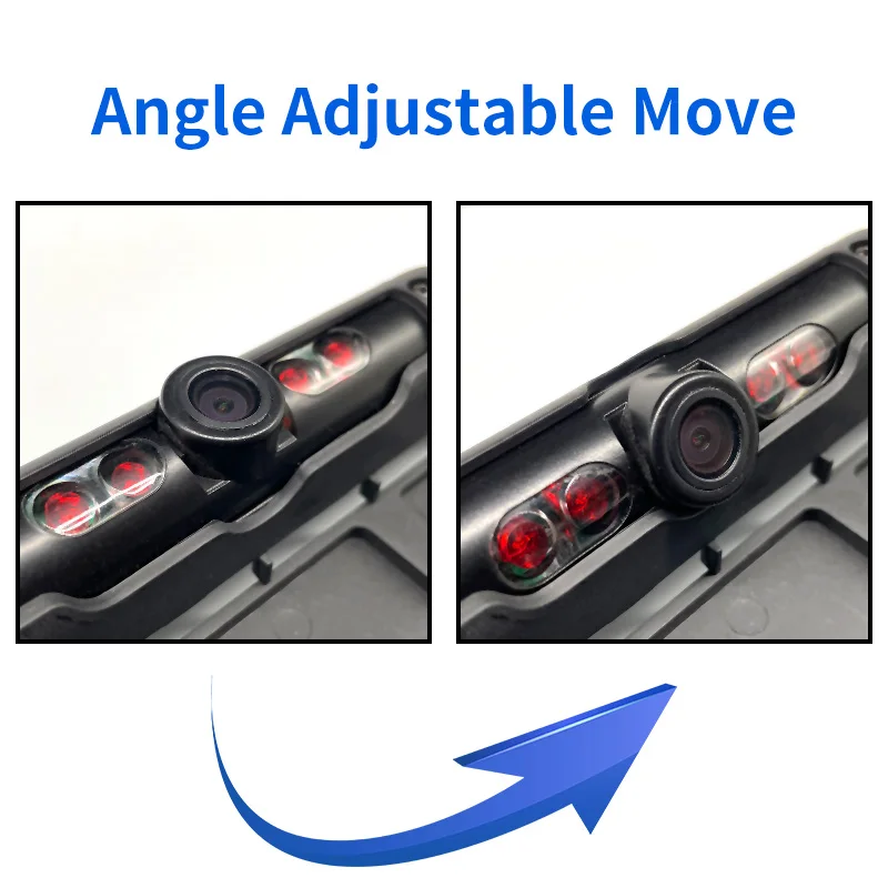 Автомобильная камера заднего вида с рамкой для номерного знака беспроводная