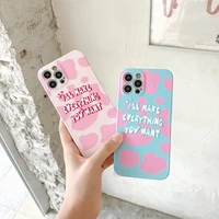 pink cow pattern soft shell for iphone 11 11pro 12 12promax x xsmax xr 7 8 7plus antiskid and fall proof