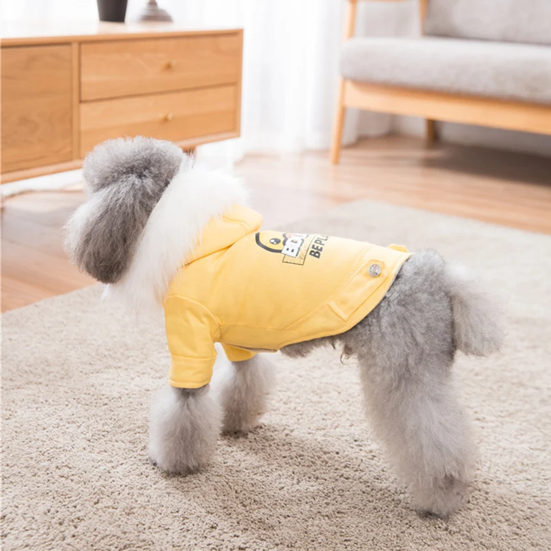 Hipidog новинка Лидер продаж милое плотное хлопковое зимнее пальто для собак зимняя