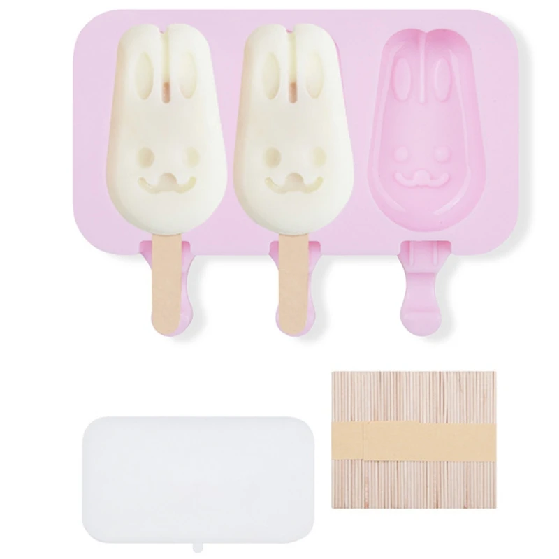 

Creative Silicone Ice Tray Ice Maker Homemade Diy Mold Set Iced Fashion Ice Cream Multi-cell Design Ice Mold 85LA