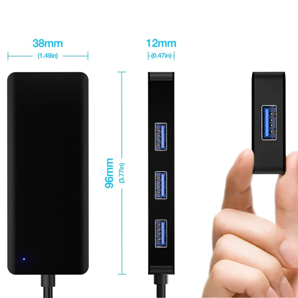 4 портовый концентратор usb c тип