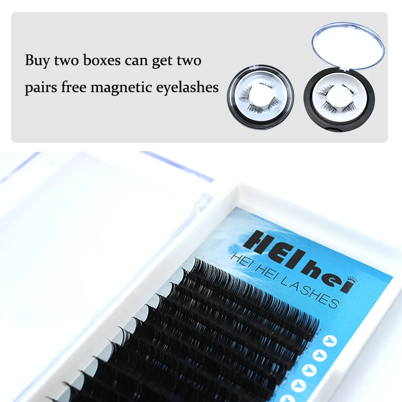 Ресницы для наращивания 16 линий русский объем