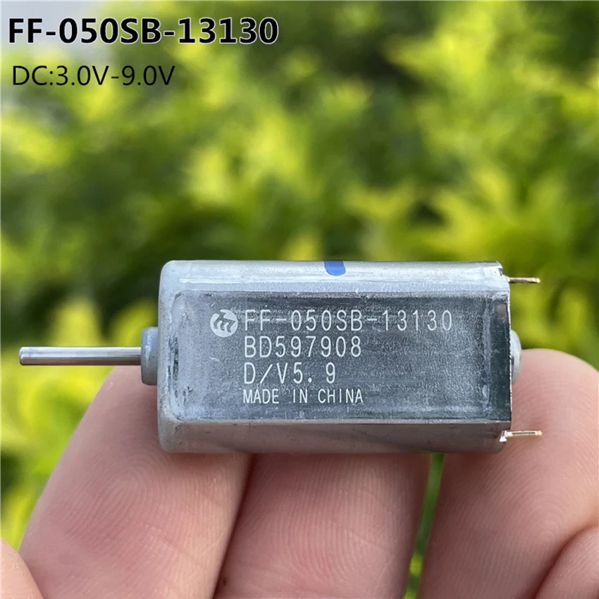 FF-050SB-13130 3в-9в микро двигатель постоянного тока высокая скорость 18500 об/мин большой