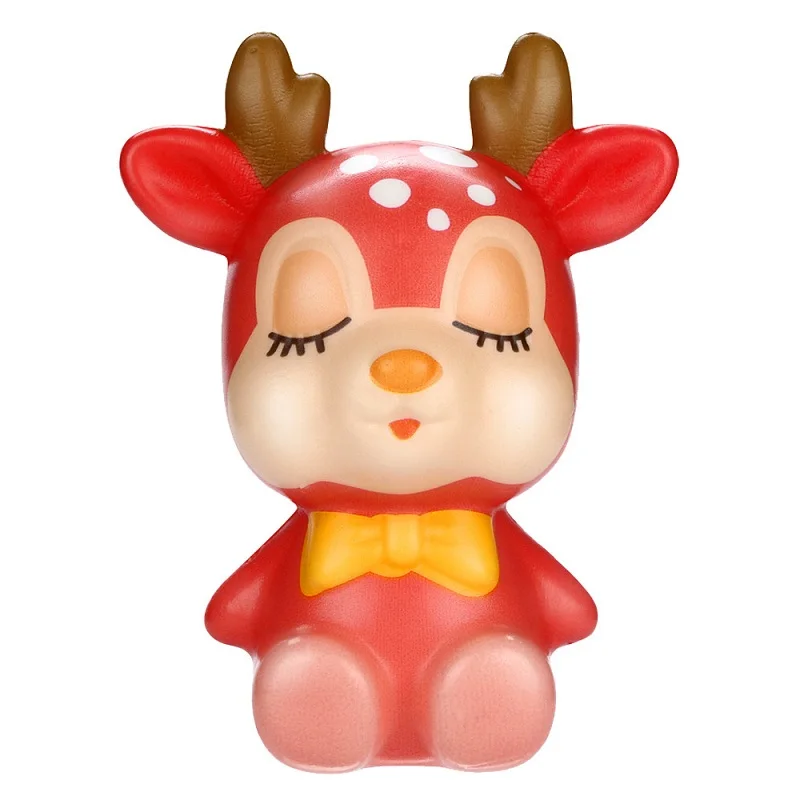 2020 Kawaii Рождественский олень медленно растет крем Ароматические игрушки для