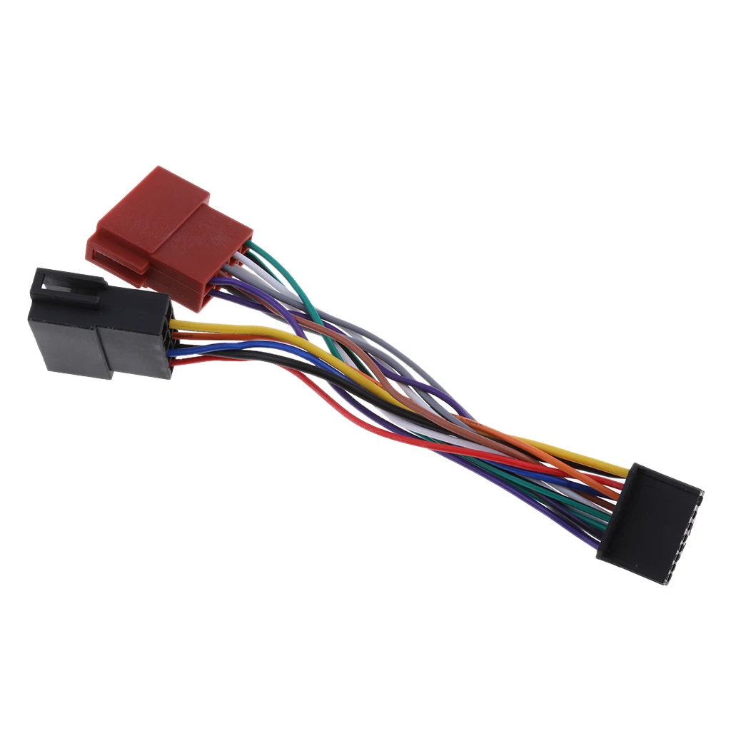 Для Pioneer 2015 16 Pin к iso свинцовой проводке ткацкого станка адаптер питания Проводное