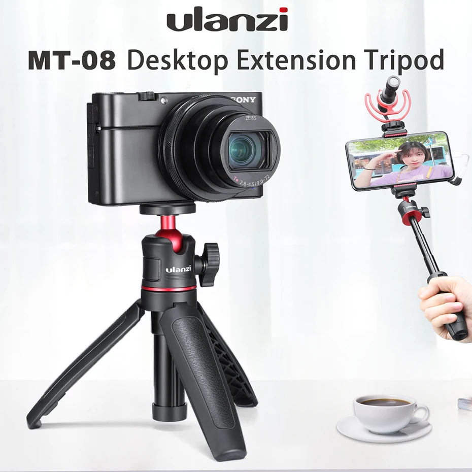 Ulanzi высокое качество DSLR SLR телефон Vlog Расширенный штатив 1 5 кг Максимальная