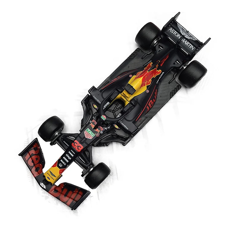 Bburago 1:43 2021 RB16B RB15 RB14 RB13 #33 #11 F1 wyswicigi formulola samoch&oacute;d estatyczna symulacja fundido a presi&oacute;n modelo samochodu stop-3