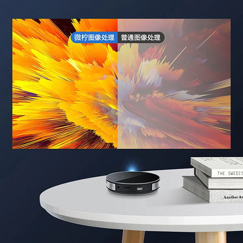 Проектор для дома студенческого общежития прикроватная Спальня маленькая