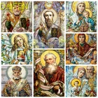 DIY 3D Алмазная живопись, вышивка крестиком, полная круглая Алмазная мозаика, Дева Мария, ангел, полная квадратная картина Бриллиантовая вышивка, религиозная исус