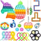 1x набор игрушек для снятия стресса для детей и взрослых, сжимаемые игрушки и инструменты для снятия стресса, набор игрушек для снятия стресса можно положить в карман