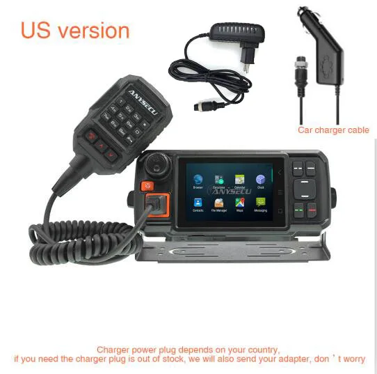 US version-cg-cb 4G-W2Plus 4G LTE сеть Радио Android 7,0 WCDMA GSM woki toki с функцией Wi-Fi SOS работа с Real-ptt/Zello - Цвет: US version-cg-cb