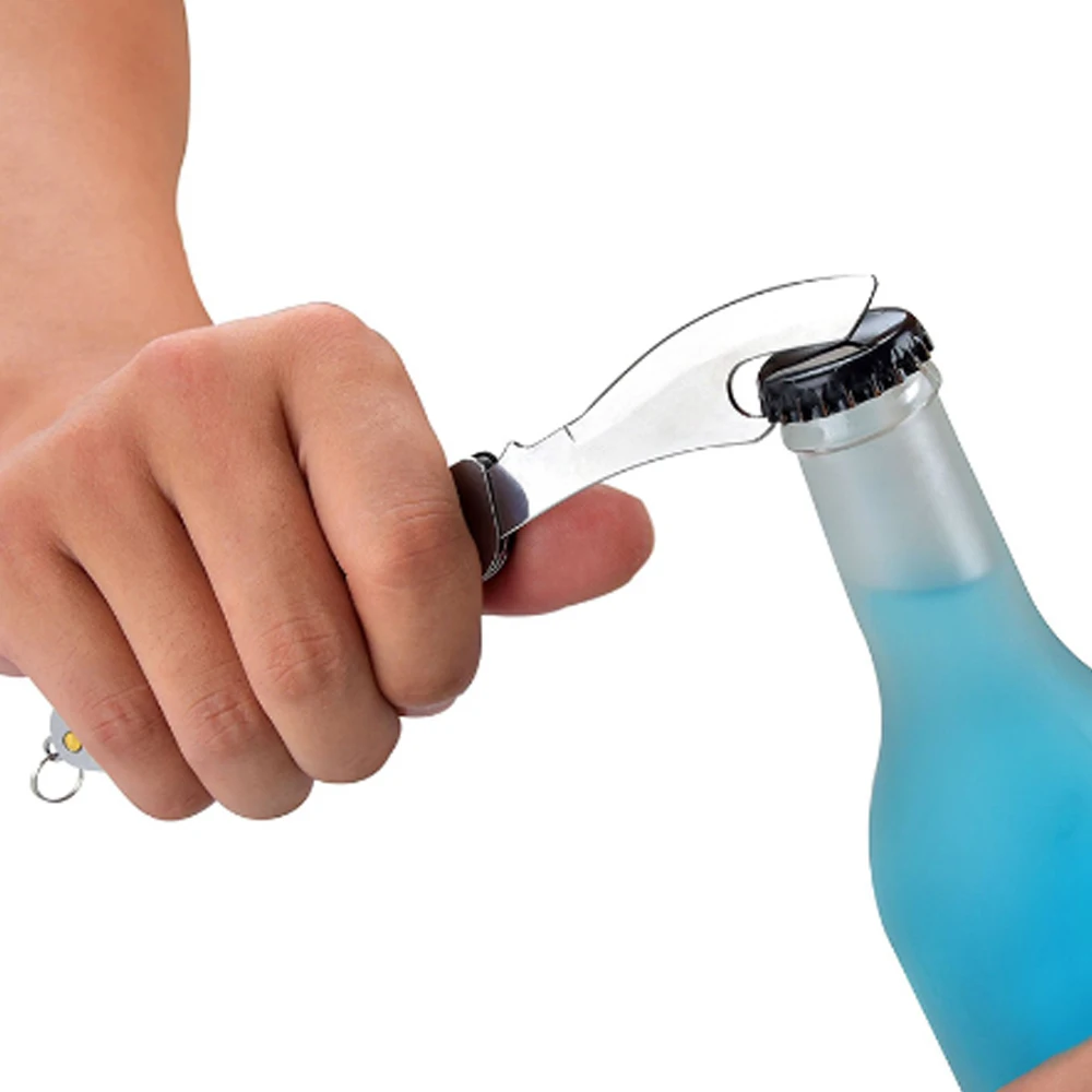 На открытом воздухе 3 в 1 Складная посуда Нержавеющая сталь Ложка Отдых на