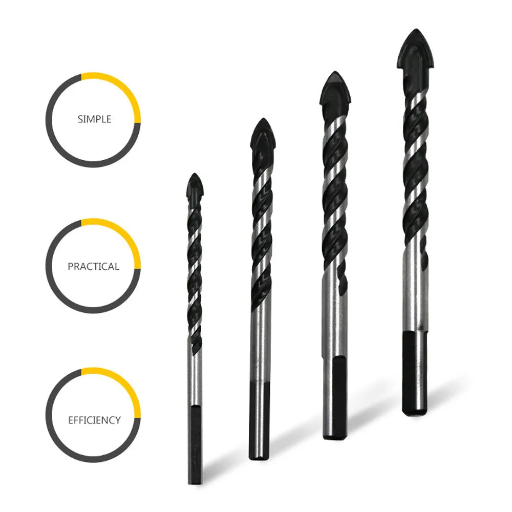 6 8 12 мм Мульти-функциональное стекло сверло треугольники биты Керамика Плитка