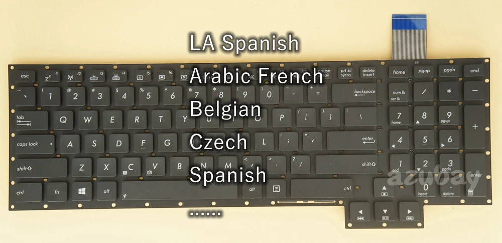 Клавиатура LA для Asus G750J G750JH G750JM G750JS G750JW G750JX G750JY G750JZ GFX70JS GFX70JZ | Компьютеры и офис