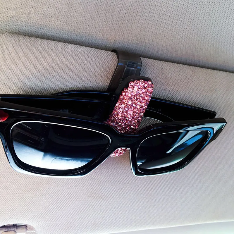 Автомобильный зажим для солнцезащитного козырька очков солнцезащитных Алмазный