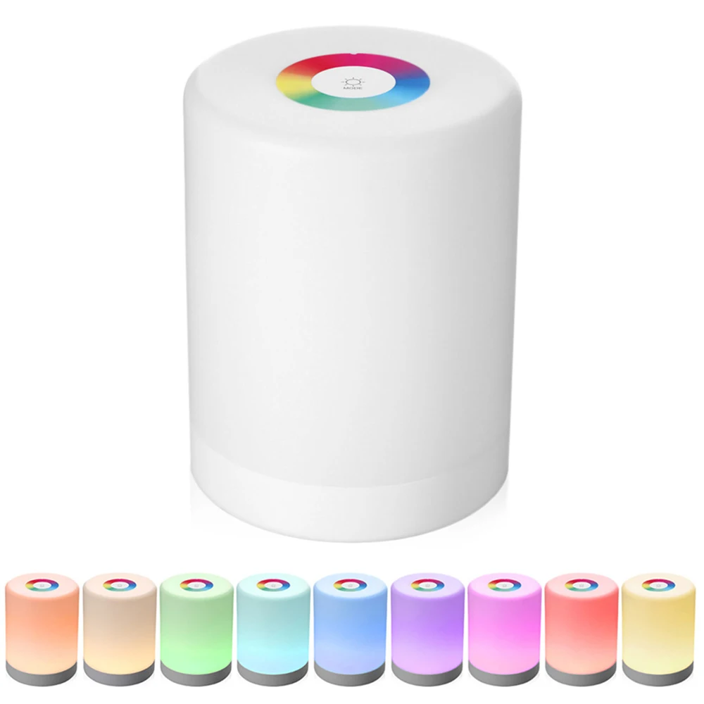 Инновационная СИД сенсорный Управление Ночной светильник индукции диммер лампа