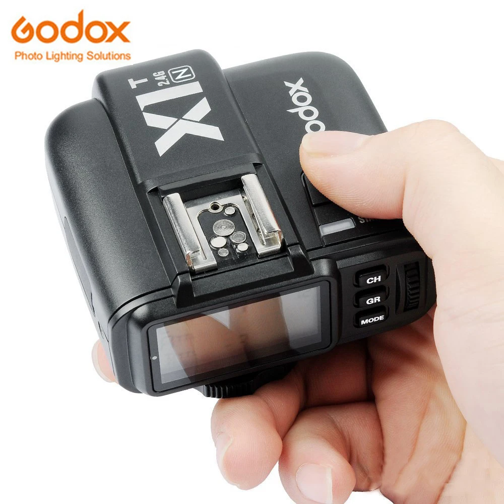 

GODOX Flash trigger X1N TTL 2.4 G Wireless X1T-N Transmitter + X1R-N Receiver For Nikon D800 D3X D3 D2X D2H D1H D1X D300 D200