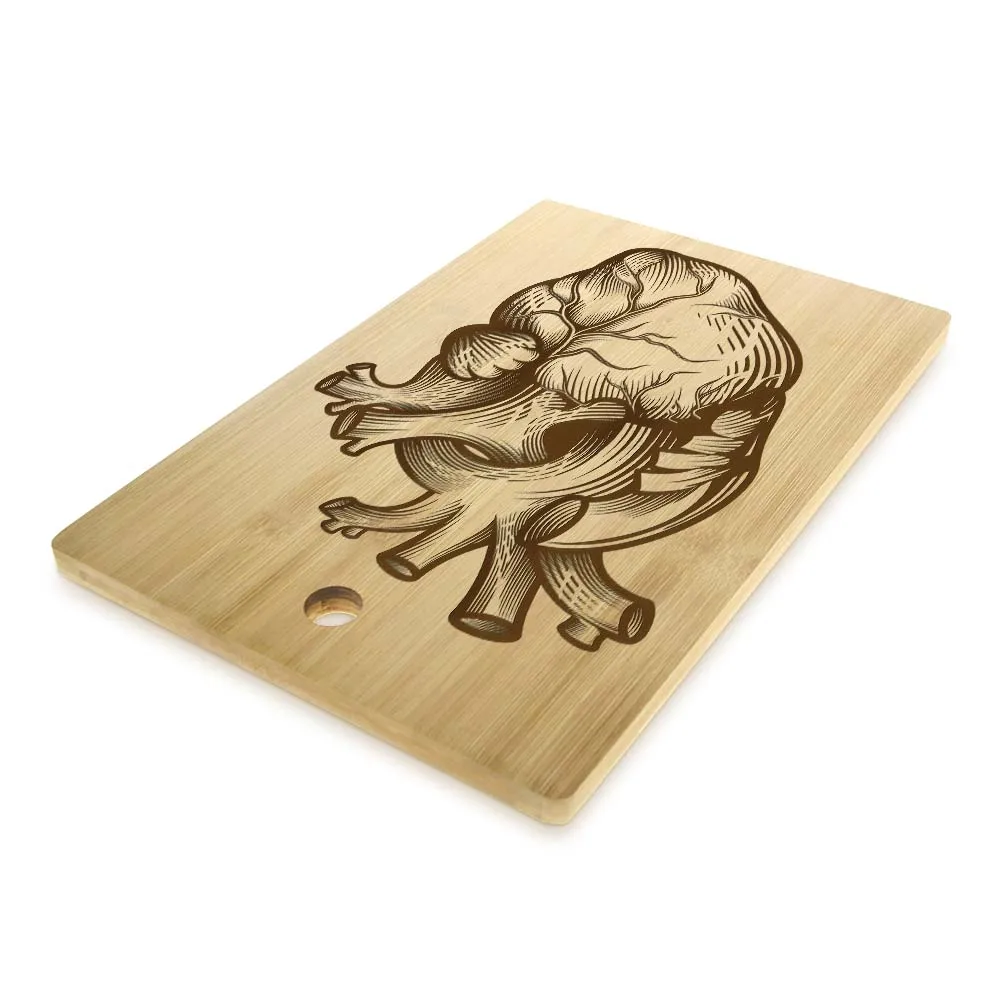 Анатомическая разделочная доска в форме сердца винтажный медицинский декор для