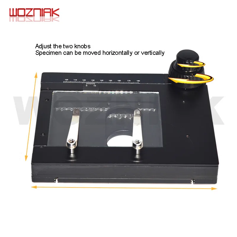 Микроскоп WOZNIAK точная настройка сцены основная точность переносная платформа