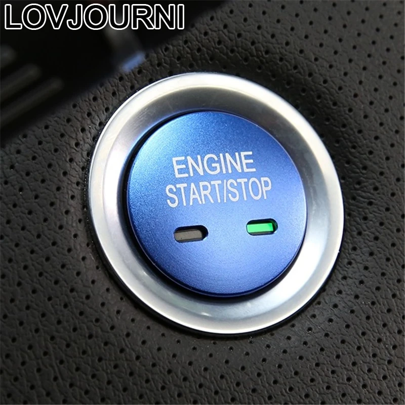 Кнопка Зажигания интерьерные декоративные хромовые автомобильные аксессуары