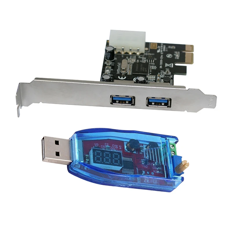 2-портовый Суперскоростной Usb 3 0 Pci-E Pcie Pci Express 4-контактный разъем расширения Ide