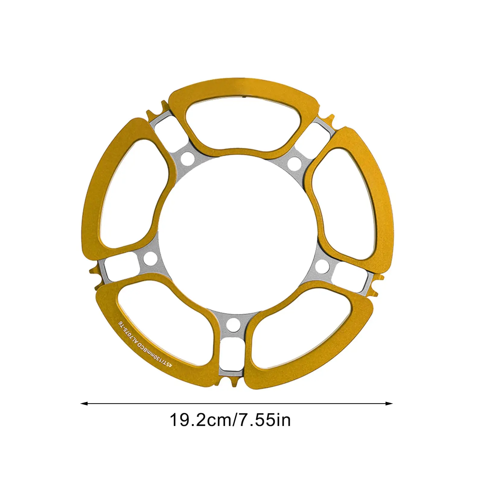 

Bicycle Crank Round Shape Narrow Wide MTB Chainring Bicycle Chainwheel Bike Circle Crankset Single Plate