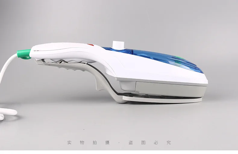 blue Ручной отпариватель для одежды портативный паровой утюг ferro a vapor streamwr отпариватель для одежды паровой 1000 Вт мини-Железный Бак - Color: blue