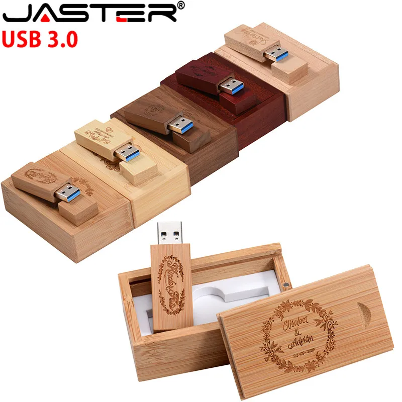 Usb флеш накопитель JASTER в деревянном стиле с логотипом usb 3 0 4 ГБ 8 16 32 64 флешка|USB