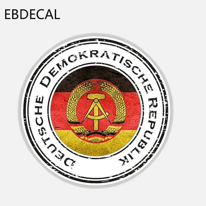 Ebdeckle Deutsche Demokratische Republik Германия для Авто/бампер/окно/настенные наклейки DIY Декор