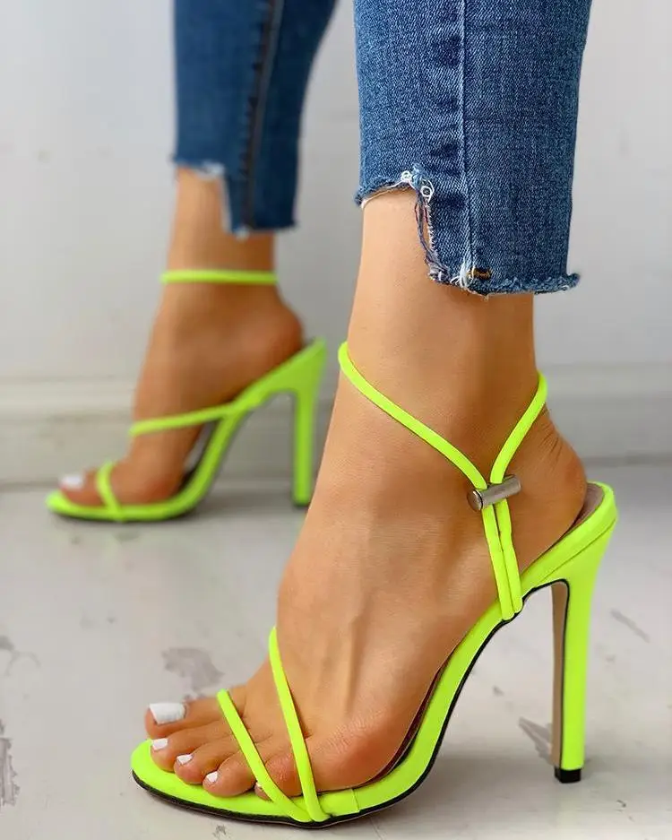 

Gladiator Sandals Women Jelly Transparent Sandals Open Toe High Heels Party Lace-Up Women Ankle Strap Sandals Zapatilla Pumps