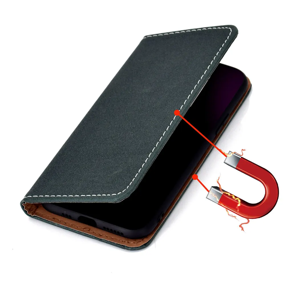 Kisscase флип-Чехлы кожаный чехол для iPhone 11 Pro Max роскошный магнитный держатель карт