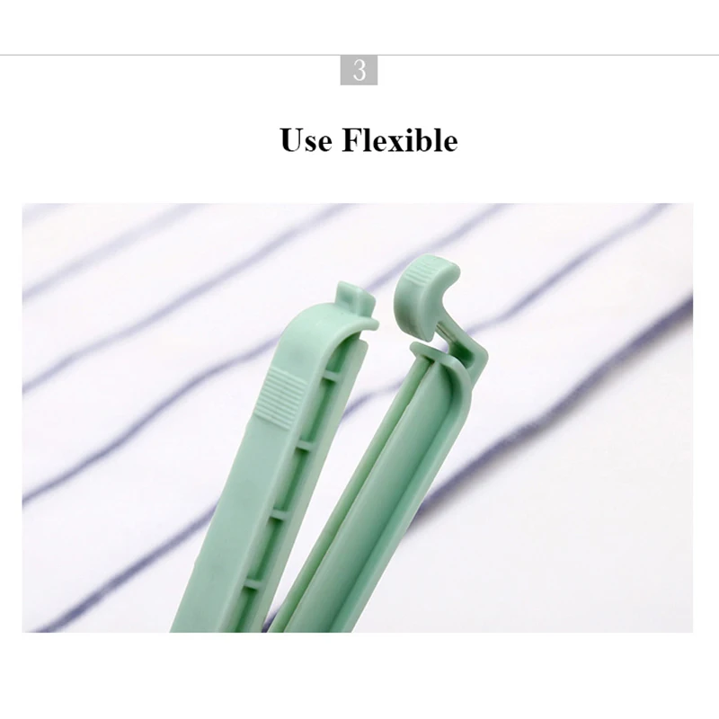 

Sealing Machine Bag Clips Home Storage Bag Sealer Sealing Clip Food Kitchen Accessory Sealer Clamp 12Pcs/set Home