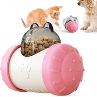 tumbler pet toys dog cat leaking food ball dog piaying eating toy pet product americas new swing slow food leaky ball puppy toy