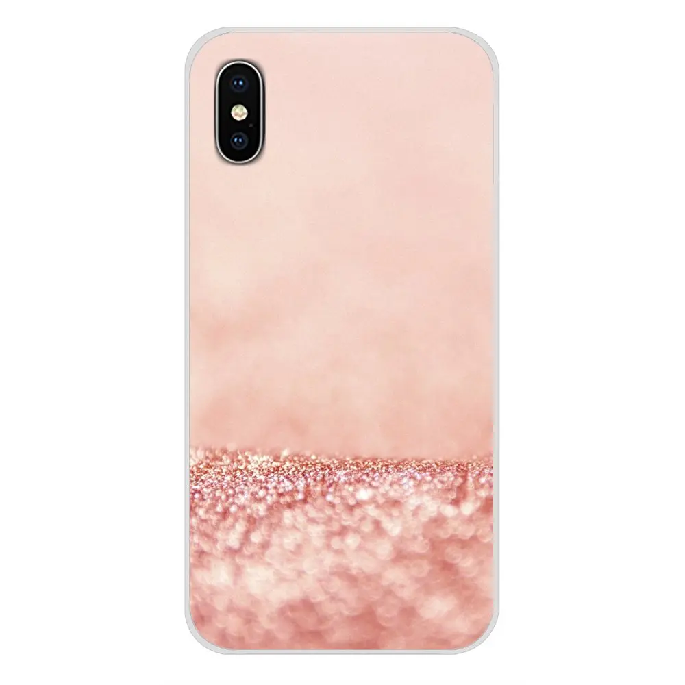 Силиконовый чехол для Huawei G7 G8 P8 P9 P10 P20 P30 Lite Mini Pro P Smart Plus 2017 2018 2019 золотистый розовый