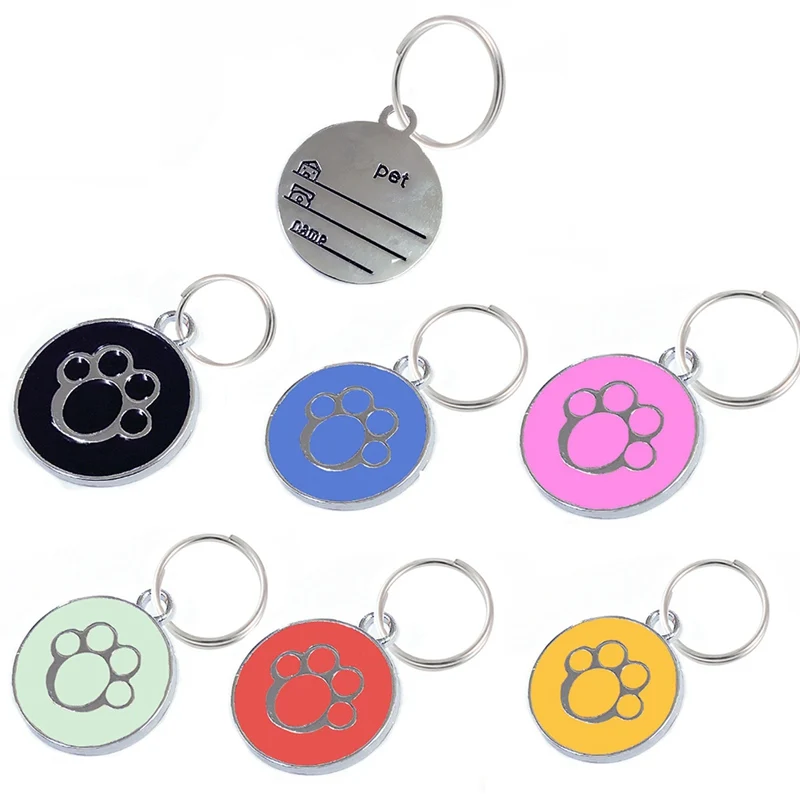 Ярлык для удостоверения личности собаки аксессуары ошейника питомца украшение