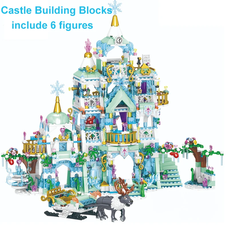 1529 шт. кирпичи Детские комплекты одежды для принцесс повседневные Небесно