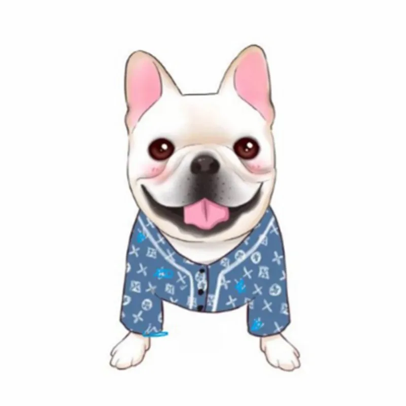 Модные рубашки для собак синего цвета B656 | Дом и сад