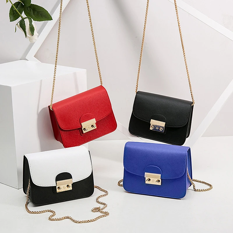 

Ladies bag handbags new 2021 messenger pouch female ins wild chain bag Korean version single shoulder messenger small bag