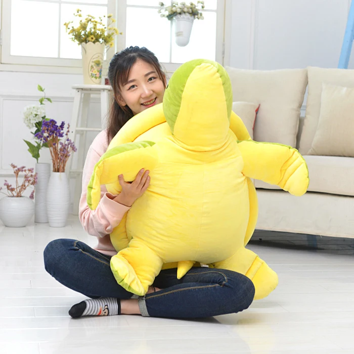 Черепаха плюшевая игрушка Подушка напольная Подушка-коврик гигантский плюшевый