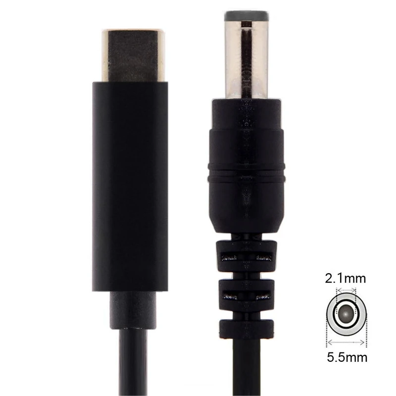 Type C USB-C вход в прямоугольник 5 5*2 1 мм Мощность PD зарядный кабель для ноутбуков 180 см
