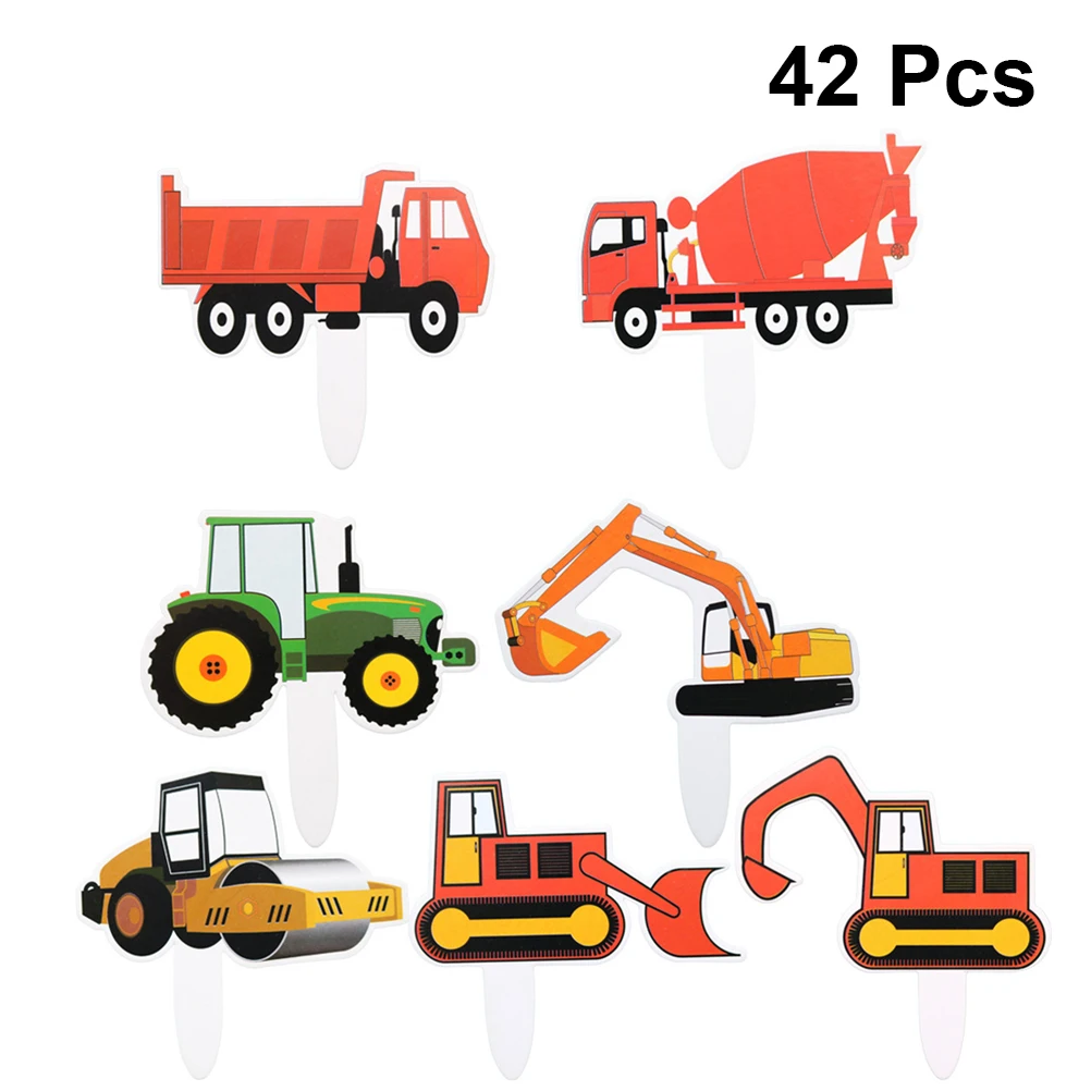 42 шт. разноцветные топперы для торта|Товары украшения тортов| |