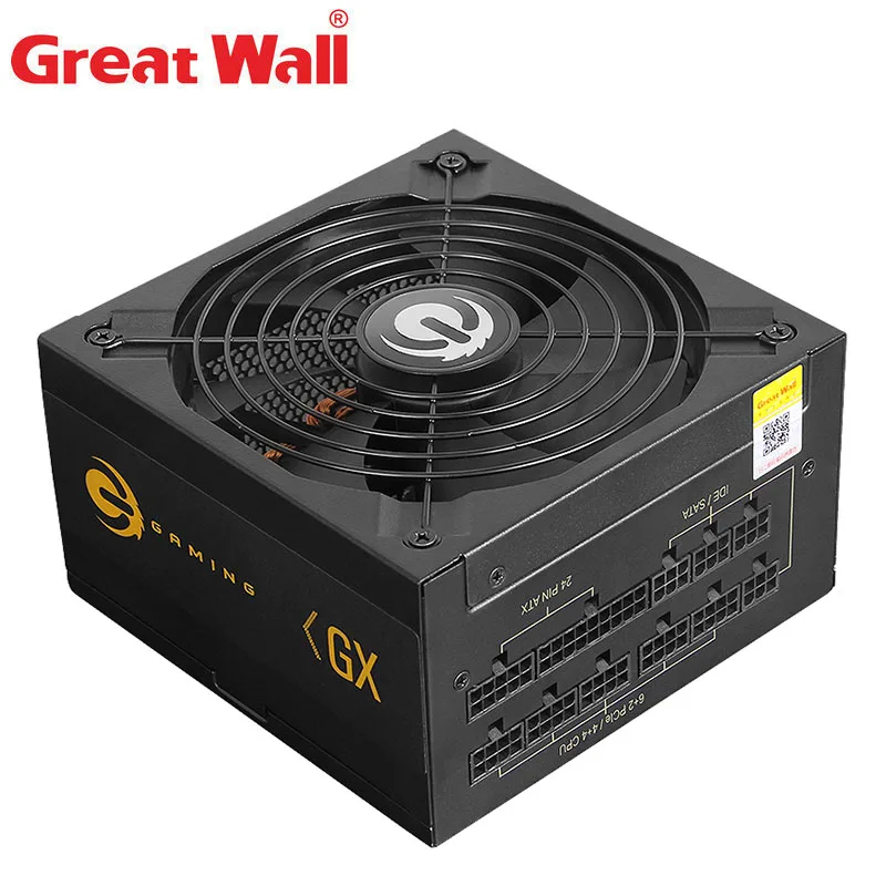 Блок питания Great Wall 850 Вт для ПК блок с вентилятором 140 мм бесшумный источник 12 В
