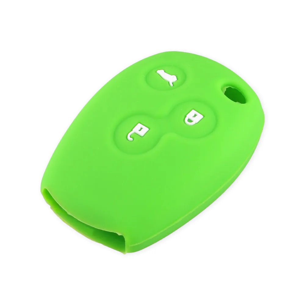 Новинка 3 кнопочный силиконовый чехол KEYYOU для автомобильного ключа с