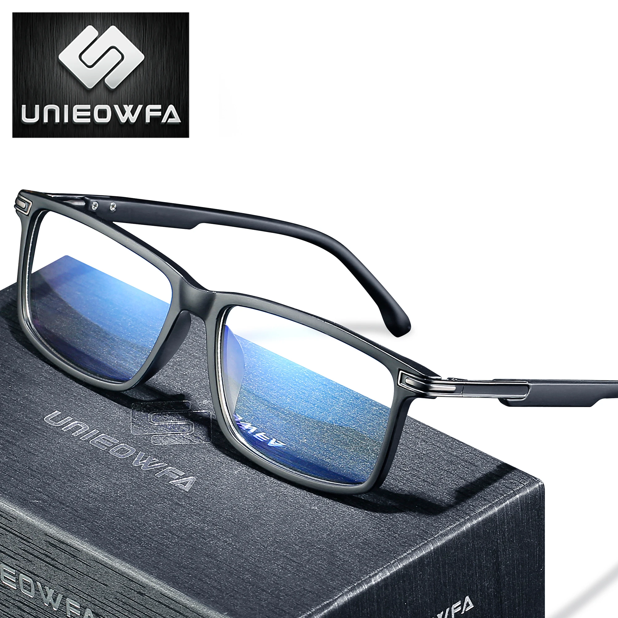 Оправа для очков Мужская с защитой от сисветильник TR90 | Аксессуары одежды