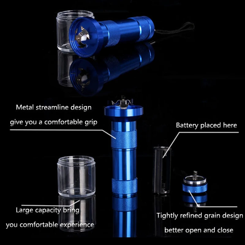 1 шт. дробилка для сигарет и табака высота 145 мм|Аксессуары сигарет| |