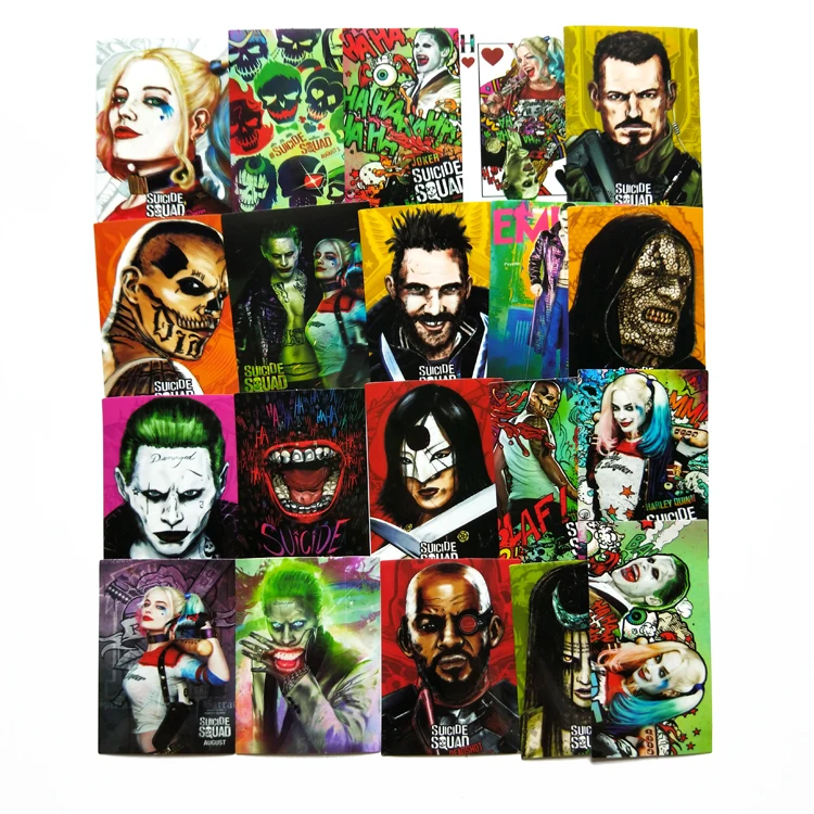 20 шт. ПВХ отряд самоубийц Харли Куинн водонепроницаемый автомобильный стикер для